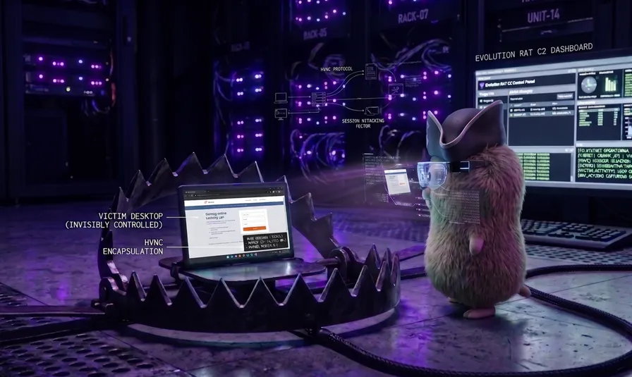 <h3>Evolution RAT: Reverse Engineering an Undocumented HVNC Session-Hijacking Platform</h3>